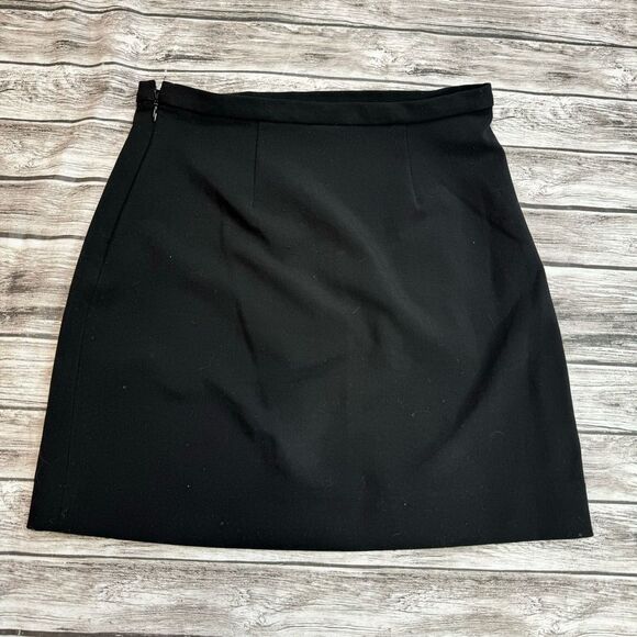 Victoria Beckham for Target Women's Black Apron Pocket Mini Skirt XS Extra Small - Picture 4 of 13